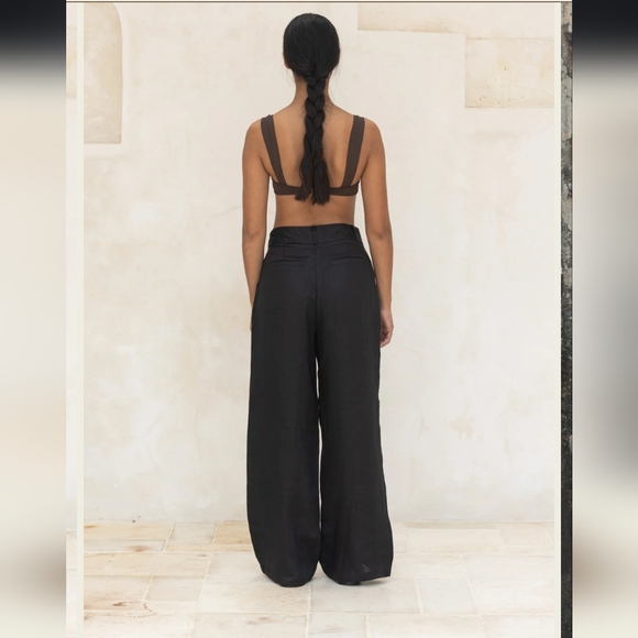 Minggu the Label Cairo Pants in Black - Picture 3 of 6